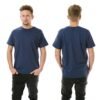 Men’s Cotton Slim Fit T-Shirt – Navy Blue